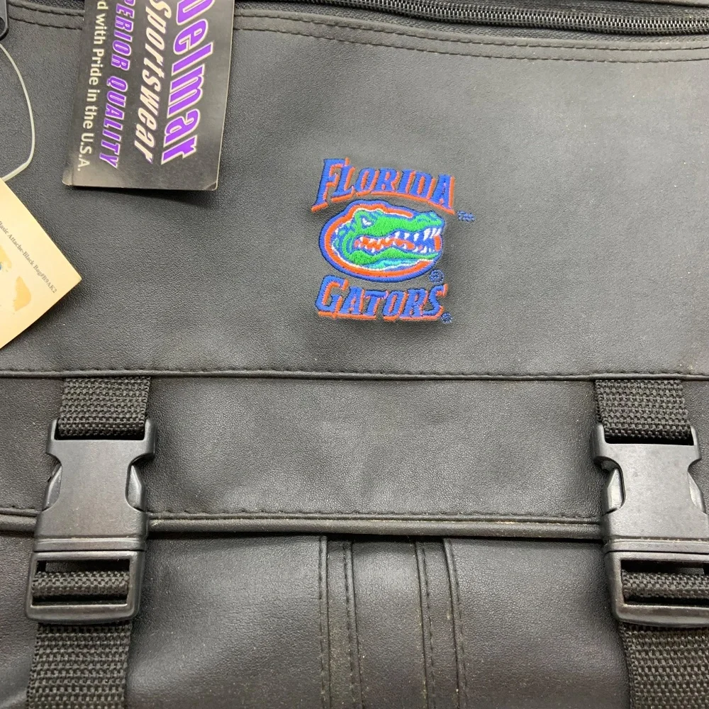 Vintage University of Florida Gators Logo Work Laptop Bag New Broken Zipper